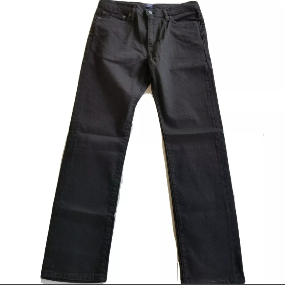 NEW J.Crew Mens Straight Fit Flex Jeans 30/30